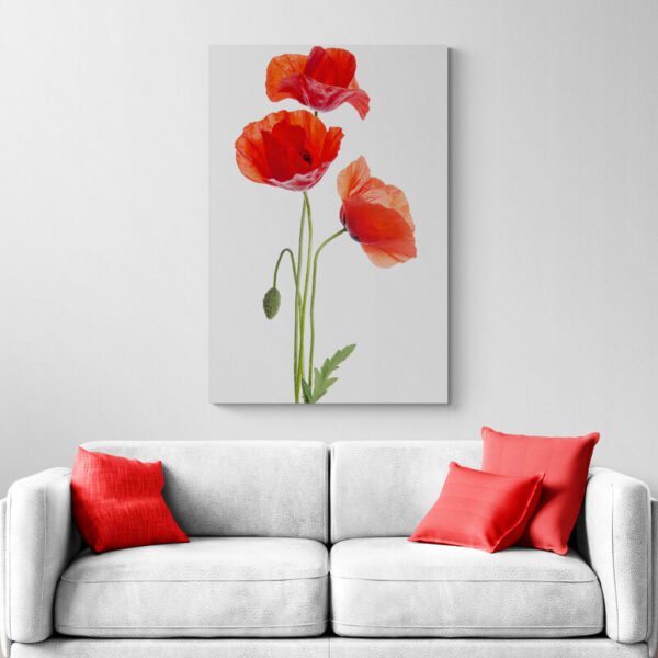 red poppy paint