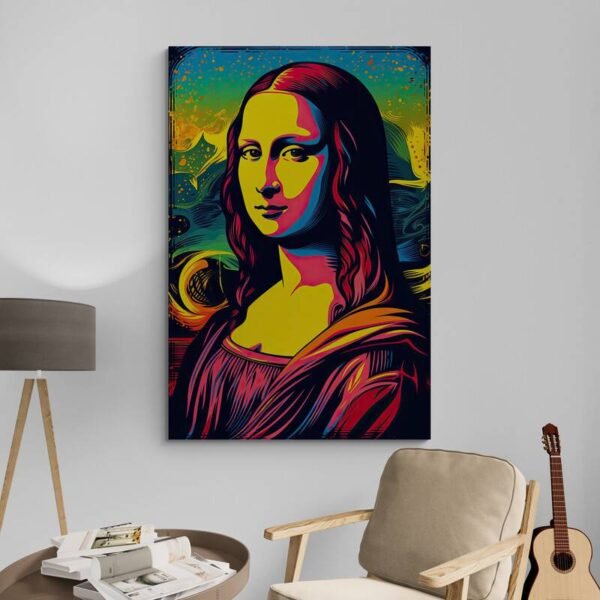 mona lisa pop art