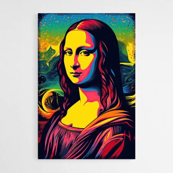 mona lisa pop art