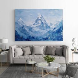 mountain wall art