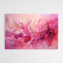 pink abstract art