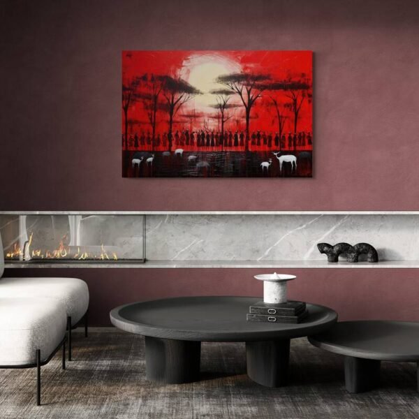 red african art