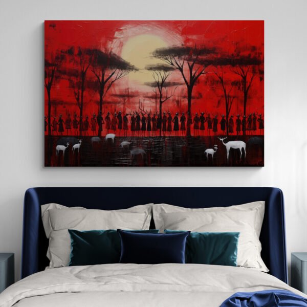 red african art