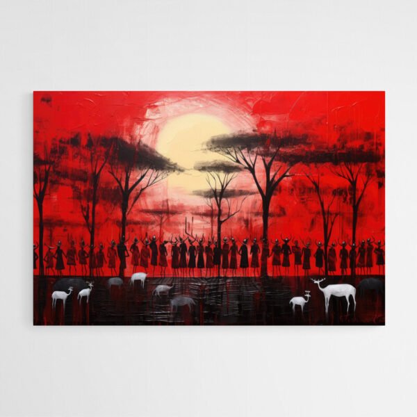 red african art