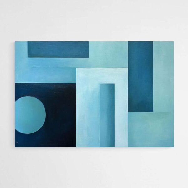 abstract blue art