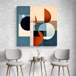 abstract canvas painting