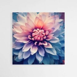 abstract flower art