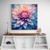 abstract flower art