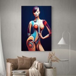 abstract nude art