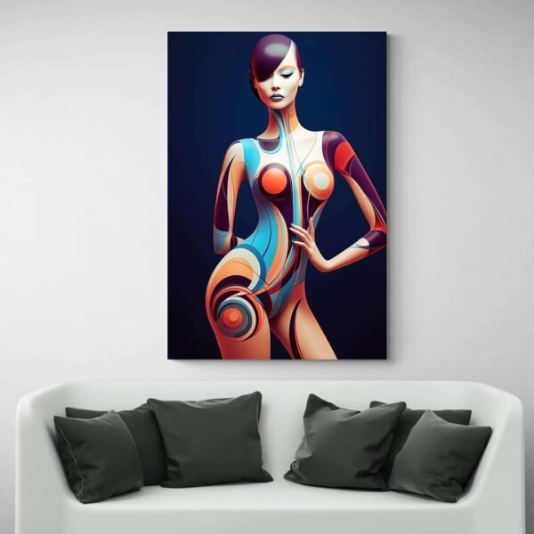 abstract nude art