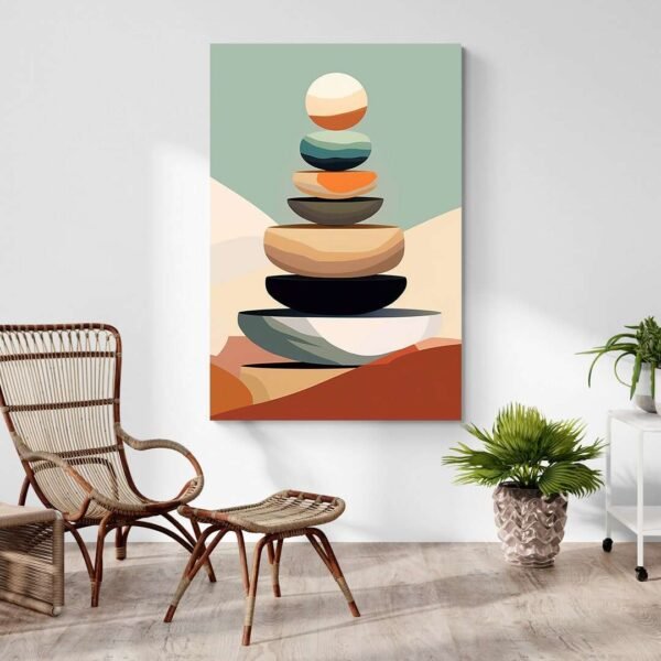 abstract zen art