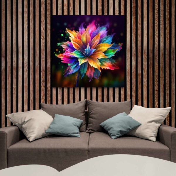flower abstract art