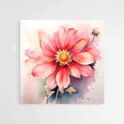 watercolor flower painting