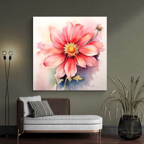 watercolor flower painting