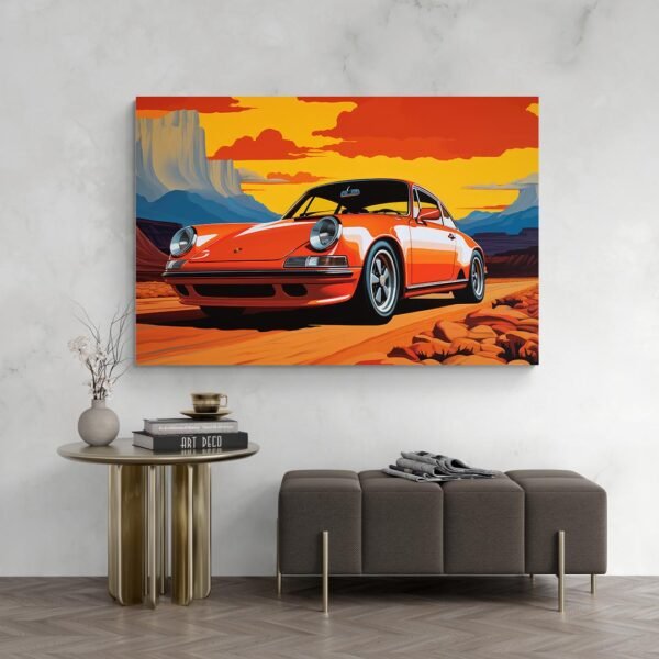 porsche painting