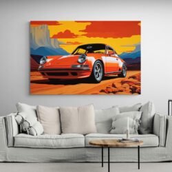 porsche painting