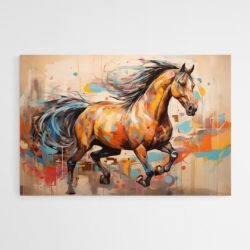 Contemporary horse painting