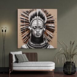 african black man art