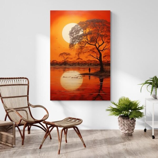 african canvas art