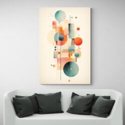 geometric art painting