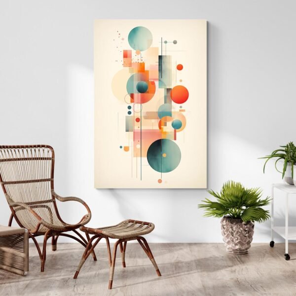 geometric art painting