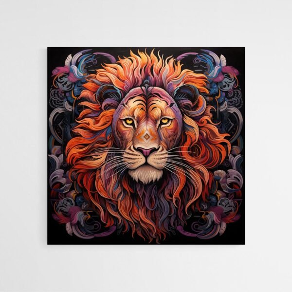 lion wall art