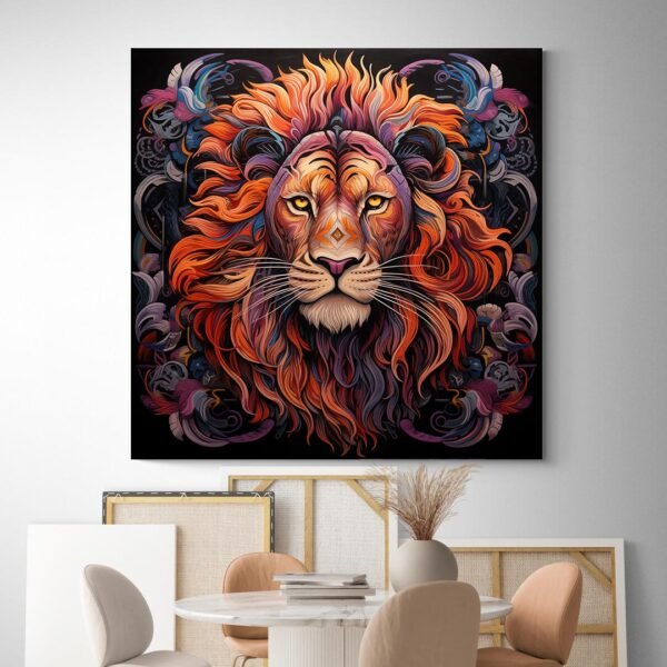 lion wall art