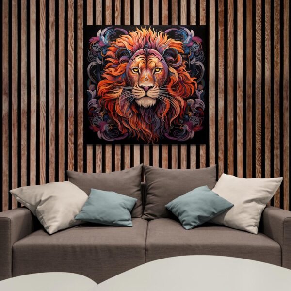 lion wall art