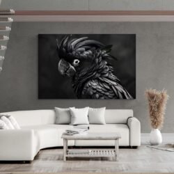 parrot canvas art