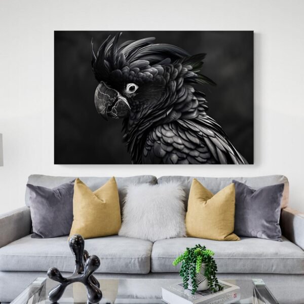 parrot canvas art