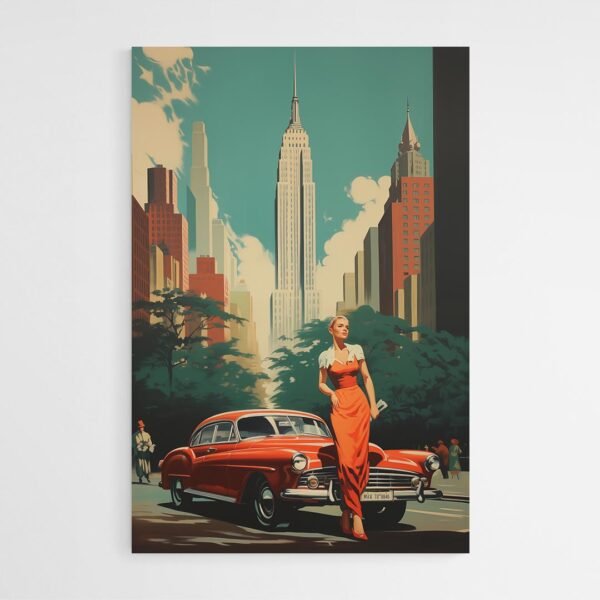 vintage new york wall art