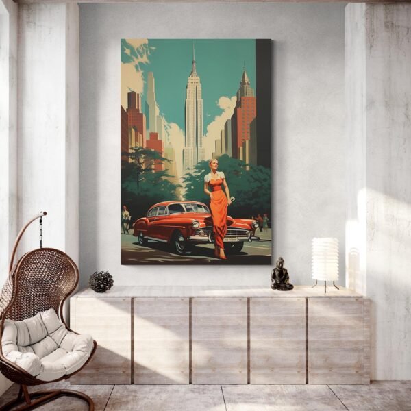 vintage new york wall art