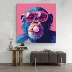 Chewing gum monkey