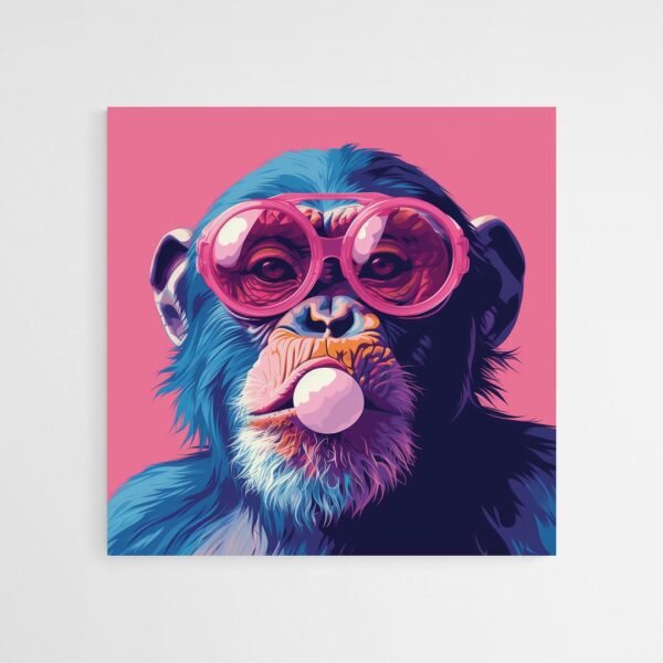 Chewing gum monkey